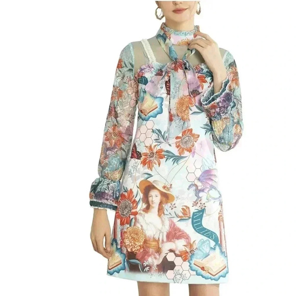 Nwt Burryco mini dress.Size 6 - Picture 1 of 10
